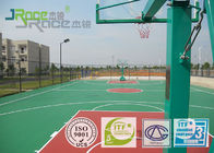 Indoor Basketball Sport Court Surface Seamless No Sweat For School Stadium