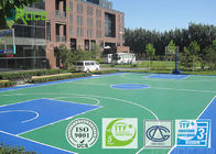 Professional SPU Sport Court Flooring Shock Absorption For Games Area