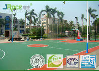 Colorful Basketball Sport Court Surface Rubber Mat Non Slip Anti Bacterial