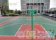 Recycled Multi Sport Court Flooring , Outdoor Basketball Court Tiles Acrylic Paint