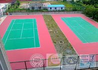 All Weather Acrylic Sports Flooring Tennis Court Covering For High School / College