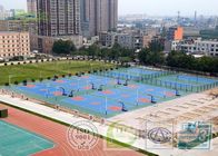 Water Resistant Sport Court Flooring , Artificial Tennis Court Surfaces