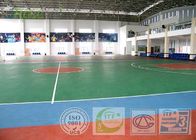 Olympic Official Game Multifunctional Sport Court , International Sports Court Floor SI-PU Materials