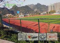 Safety Rubberized Track Surface , Synthetic Track For Running IAAF Certificated