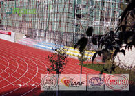 Track And Field Surface For School Running Track With Environmental Materials