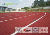Professional Synthetic Running Track Surface , Track And Field Track Material
