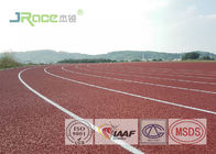 Professional Synthetic Running Track Surface , Track And Field Track Material
