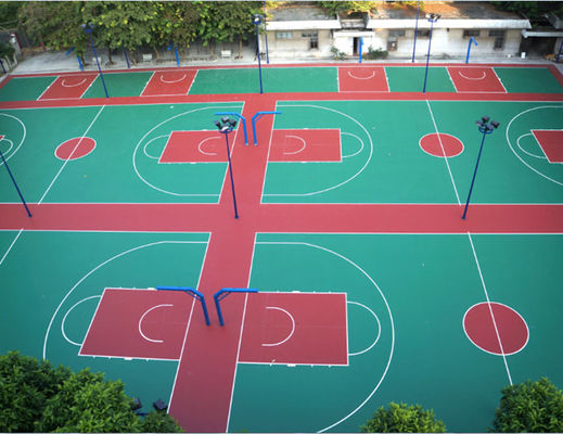 Multi Purpose Indoor Basketball Court Maple Sports Flooring ITF Certificated