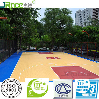 Multi Purpose Indoor Basketball Court Maple Sports Flooring ITF Certificated